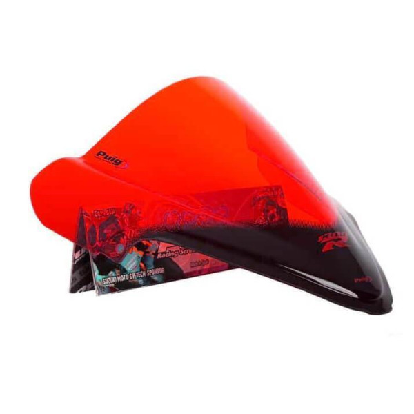 Puig Puig racing screen | red | suzuki hayabusa gsx1300r 2008>2020